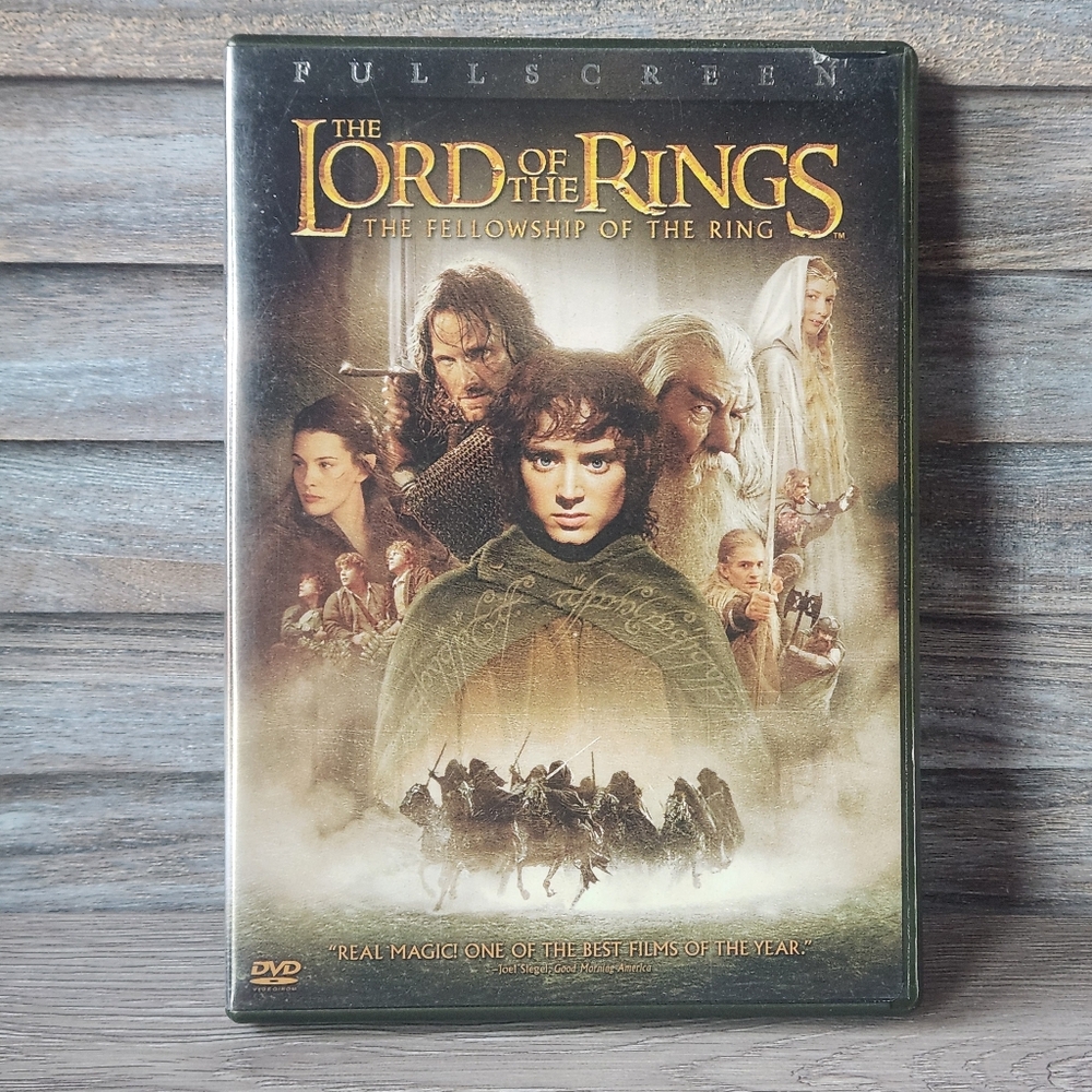 The Lord of The Rings dvd Movie LOTR